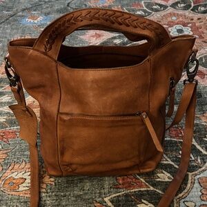 Latico Tan Leather purse